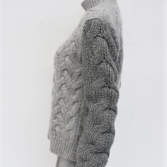 Stella McCartney Turtleneck Sweater Cable Knit - Picture 4 of 6